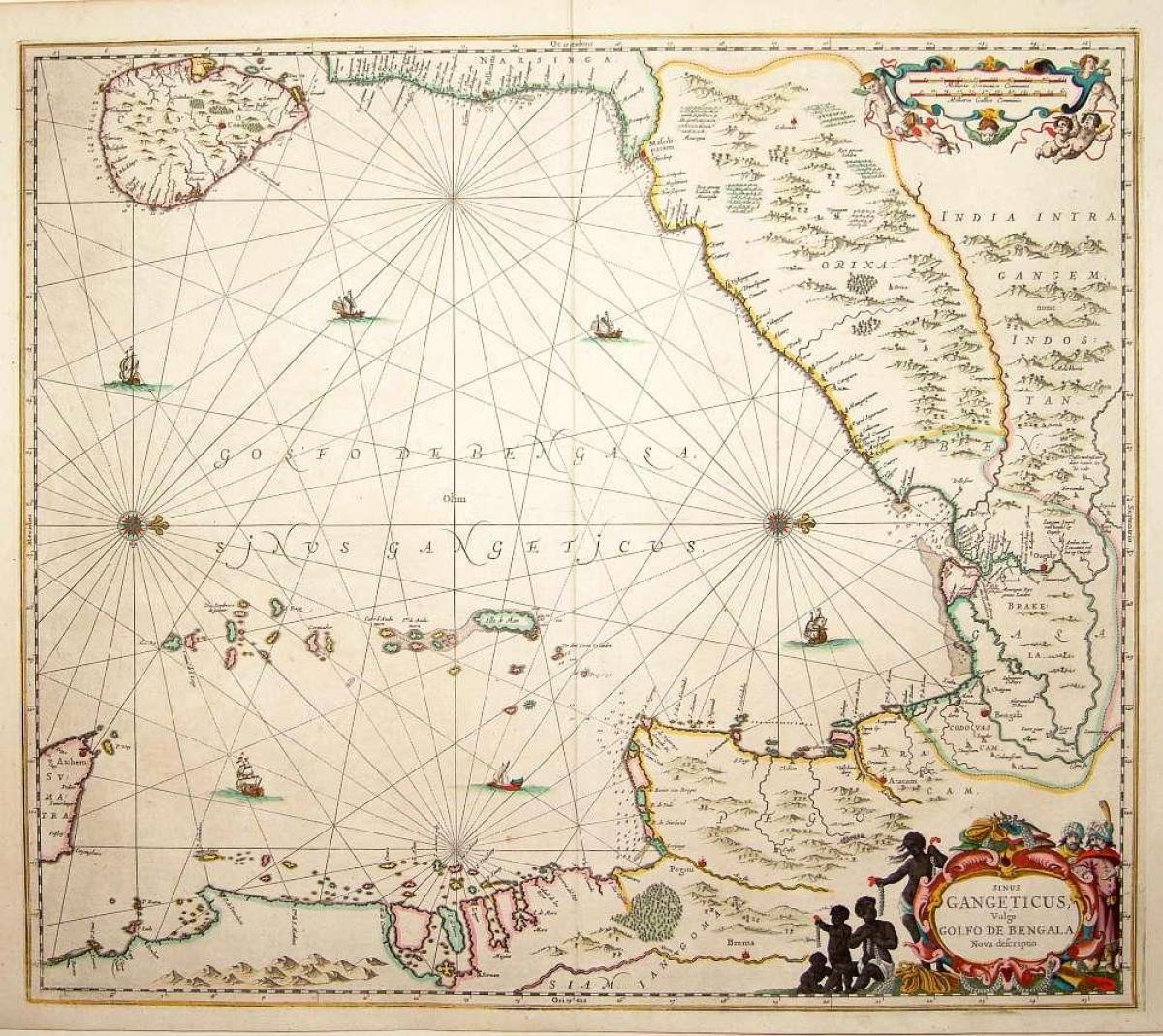 древняя Шри-Ланка карта