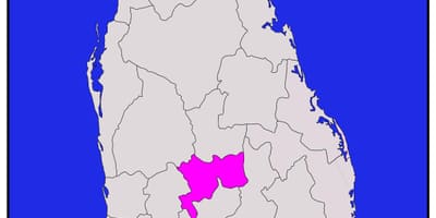 Канди в Шри-Ланке карте