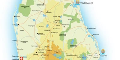 Карта идентификатор офис Шри-Ланки