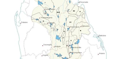 Карта танки в Шри-Ланке